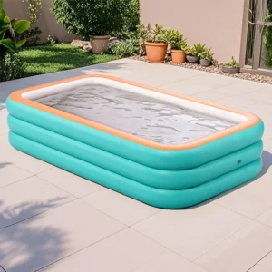 Piscina insuflável dobrável para o jardim, ideal para festas no jardim e no relvado, durável e espessa - Image 6