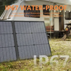 MHPOWOS Carregador Solar Portátil 40V 220W Kit Painel Solar Dobrável para Jackery Bluetti Ecoflow Powerstations RV Camping Terraço - Image 5