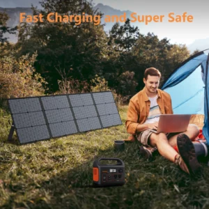 MHPOWOS Carregador Solar Portátil 40V 220W Kit Painel Solar Dobrável para Jackery Bluetti Ecoflow Powerstations RV Camping Terraço - Image 4