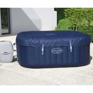 BESTWAY Lay-Z-Spa Hawaii AirJet Hidromassagem Inflável - 4-6 Pessoas - Quadrado 180 x 180 x 71 cm - 140 Jatos - Image 3