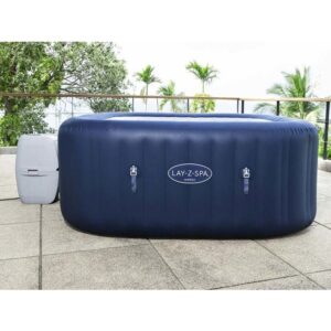 BESTWAY Lay-Z-Spa Hawaii AirJet Hidromassagem Inflável - 4-6 Pessoas - Quadrado 180 x 180 x 71 cm - 140 Jatos - Image 6