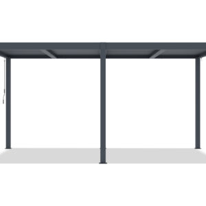 Pérgola Bioclimática 5x3 Autoportante Agosta Alumínio cinzento - Image 3
