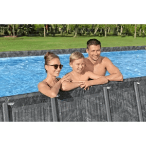 BESTWAY - APX 365™ Conjunto de Piscina Elevada - 732 x 366 x 132 cm - Retangular (Filtro de Areia, 250 g Polysphere) + Skimmer - Image 5