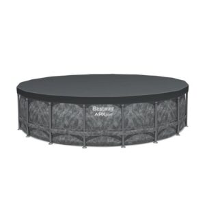 Conjunto de piscina fora do solo redonda BESTWAY APX 365™ - 549 x 132 cm (filtro de areia, 250 g Polysphere, escada, cobertura) - Image 7