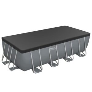 Conjunto de Piscina de Montar BESTWAY Steel Pro Max™ - 488 x 244 x 122 cm - Retangular (filtro de areia, escada, cobertura) - Image 7