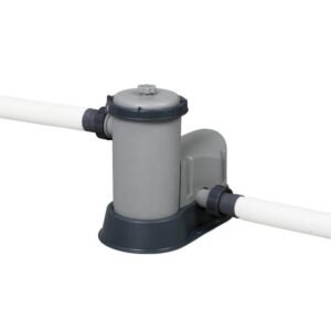 BESTWAY Steel Pro Max™ Conjunto de Piscina Oval Acima do Solo - 549 x 274 x 122 cm - Oval (Filtro de Cartucho, Cobertura, Escada) - Image 7