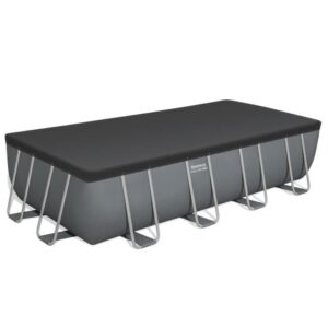 Conjunto de piscina fora do solo BESTWAY Steel Pro Max - 549 x 274 x 122 cm - Retangular (filtro de areia, escada, cobertura) - Image 8