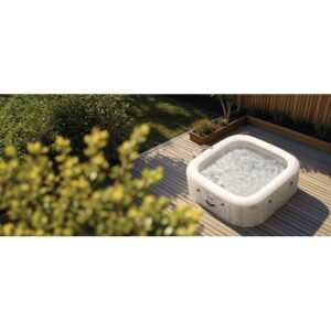 INTEX PureSpa Chevron Hidromassagem Inflável 6 Pessoas Quadrada + Limpador de Piscina e Spa ZR100 - Image 3