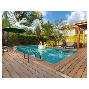 Piscina de Madeira Retangular Panama - 6.20 x 4.10 x 1.45 m - Image 3
