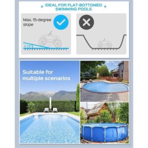 Robô de Piscina a Bateria Osprey 300II - Motor Duplo - 100m² - Image 4