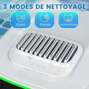 Robot de Limpeza de piscinas AIRROBO PC10 a bateria - Paredes e linha de água - 120 Min & 170m² autonomia - Alta sucção - Image 4
