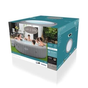 Jacuzzi inflável BESTWAY Lay-Z-Spa Grenada 236 x 71 cm - 6-8 pessoas - Redondo (Tampa, cartucho e difusor) - Image 8
