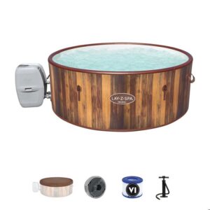 Jacuzzi inflável BESTWAY Lay-Z-Spa Helsinki - 180 Airjets - 180 x 66 cm - 5-7 pessoas - Redondo - Image 3