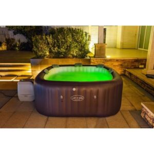 Jacuzzi inflável BESTWAY Lay-Z-Spa Maldives - Hydrojets - 201x201x80 cm - 5-7 pessoas - Quadrado - Image 6
