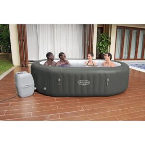 BESTWAY Lay-Z-Spa Mauritius Jacuzzi Insuflável com WiFi - Airjet 180 Jatos - 270 x 180 x 71 cm - 5-7 Pessoas - Retangular - Image 4