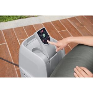 BESTWAY Lay-Z-Spa Mauritius Jacuzzi Insuflável com WiFi - Airjet 180 Jatos - 270 x 180 x 71 cm - 5-7 Pessoas - Retangular - Image 5
