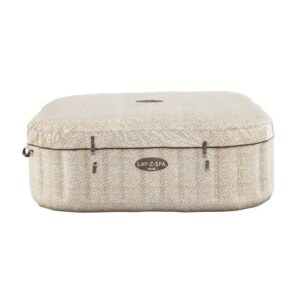 Jacuzzi inflável BESTWAY Lay-Z-Spa Rome - 180 Airjets - 201 x 201 x 71 cm - 5-7 pessoas - Quadrado - Areia - Image 8