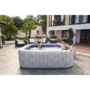 BESTWAY Lay-Z-Spa San Francisco Hidromassagem Inflável - HydroJet Pro - 230 x 230 x 71 cm - 5-7 Pessoas - Quadrado - Image 7