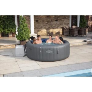 Jacuzzi inflável BESTWAY Lay-Z-Spa Santorini - 5-7 pessoas - Redondo - com LED ColorJet - Image 3