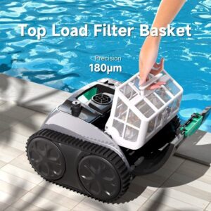 Robô de Piscina a Bateria Wybot C1 Pro com App - Inteligente, Potente e Eficiente - Image 5
