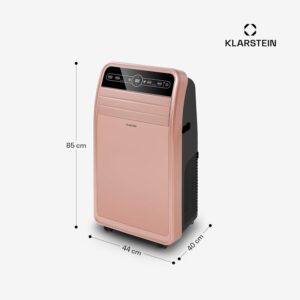 Climatizador Portátil Inteligente Klarstein 12000 BTU – Classe A, R290, Inverter, Conectado, 52 dB, Rosa - Image 7