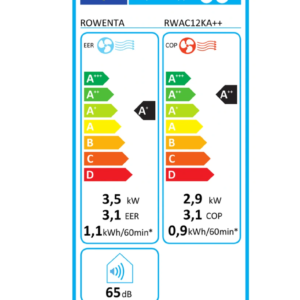 Climatizador Portátil Reversível Rowenta RWAC12KA++ – Classe A+/A++, R290, 5 Funções - Image 9