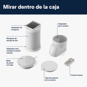 Ar Condicionado Portátil De'Longhi PAC ES72 Classic, Pinguim Compact com 2.075 frig/h - Branco - Image 6
